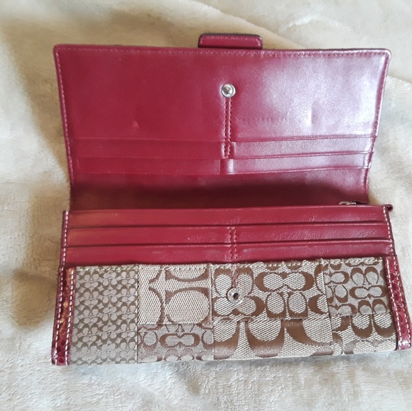 COACH Patchwork and Python Wallet - Picture 4 of 6